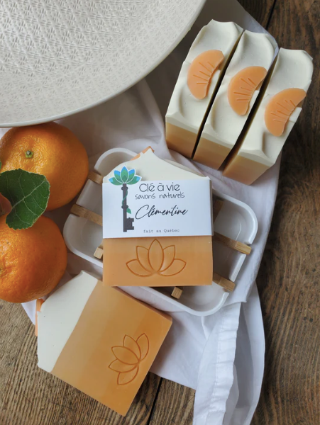 Savon Clémentine - Clé à vie